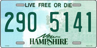 NH license plate 2905141
