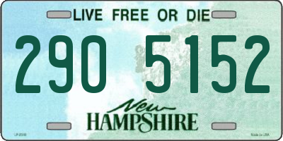 NH license plate 2905152