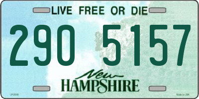 NH license plate 2905157