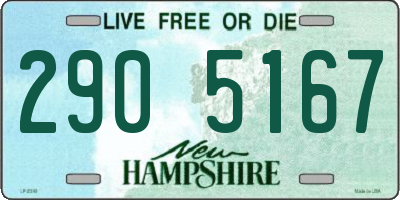 NH license plate 2905167