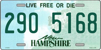 NH license plate 2905168