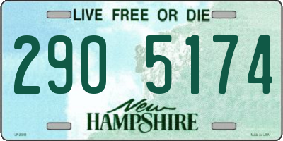 NH license plate 2905174