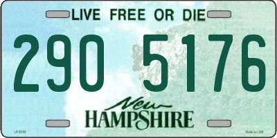 NH license plate 2905176