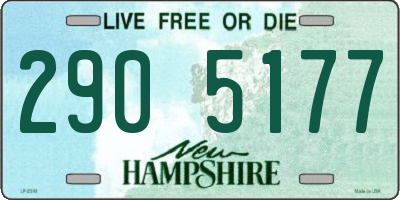 NH license plate 2905177