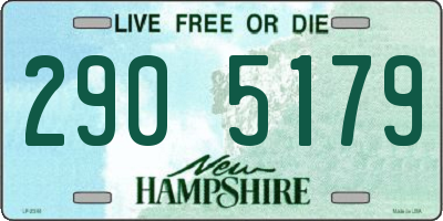 NH license plate 2905179