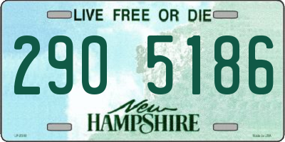 NH license plate 2905186