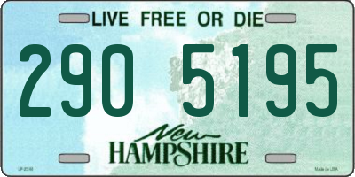 NH license plate 2905195