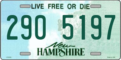NH license plate 2905197
