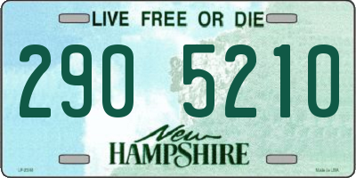 NH license plate 2905210