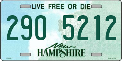 NH license plate 2905212