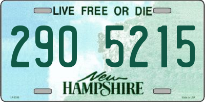 NH license plate 2905215