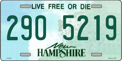 NH license plate 2905219