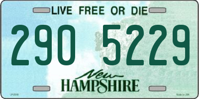 NH license plate 2905229