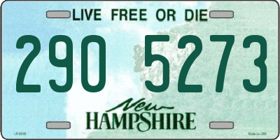 NH license plate 2905273