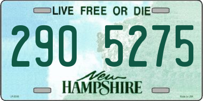 NH license plate 2905275