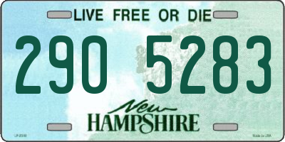 NH license plate 2905283