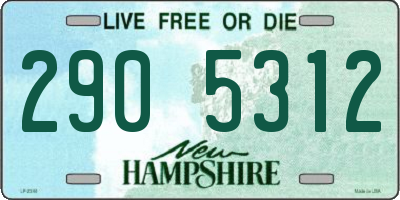 NH license plate 2905312