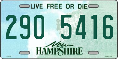 NH license plate 2905416