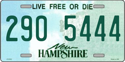 NH license plate 2905444
