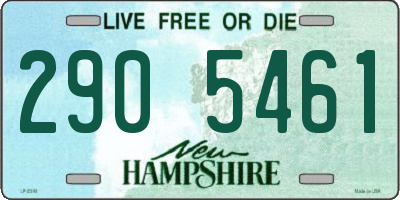 NH license plate 2905461