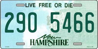 NH license plate 2905466