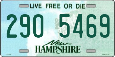NH license plate 2905469