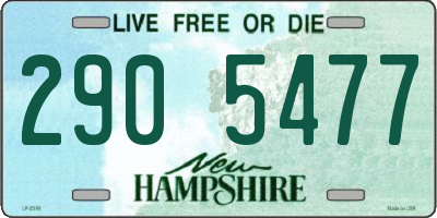 NH license plate 2905477