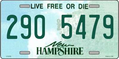 NH license plate 2905479