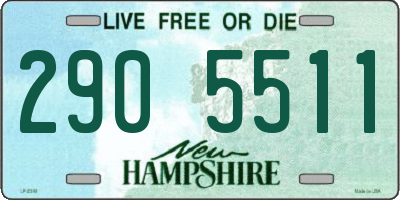 NH license plate 2905511