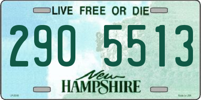 NH license plate 2905513