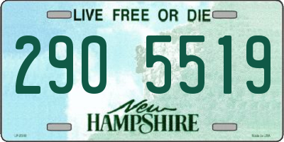 NH license plate 2905519