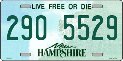 NH license plate 2905529