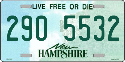 NH license plate 2905532
