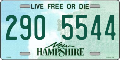 NH license plate 2905544
