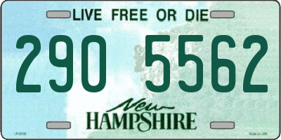 NH license plate 2905562