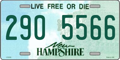 NH license plate 2905566