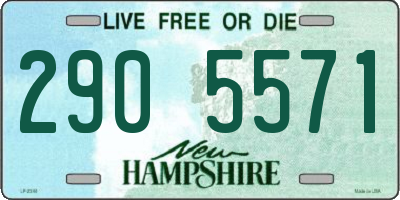 NH license plate 2905571