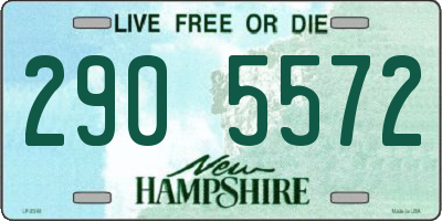 NH license plate 2905572