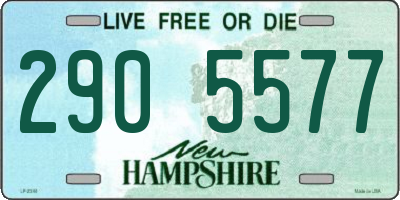 NH license plate 2905577