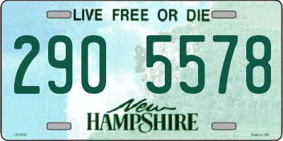 NH license plate 2905578