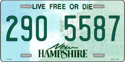 NH license plate 2905587