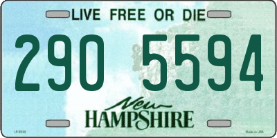 NH license plate 2905594