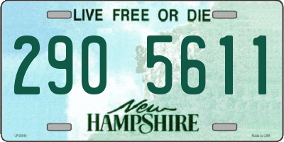 NH license plate 2905611