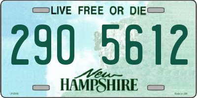 NH license plate 2905612