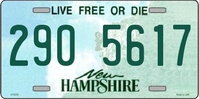 NH license plate 2905617
