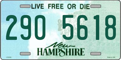 NH license plate 2905618