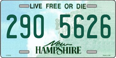 NH license plate 2905626
