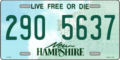 NH license plate 2905637