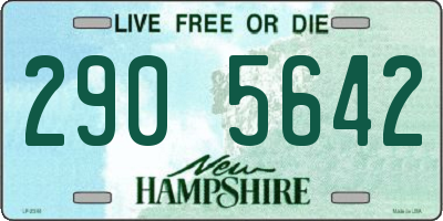 NH license plate 2905642