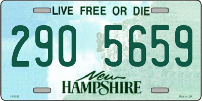 NH license plate 2905659
